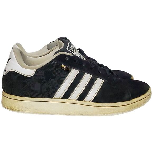 Adidas Y2K Shoes Kids 5.5 Originals Tapper Evolution Sneakers 3 Stripes Suede - Picture 2 of 14